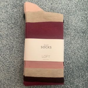 Ann Taylor Loft Boot Socks, one size